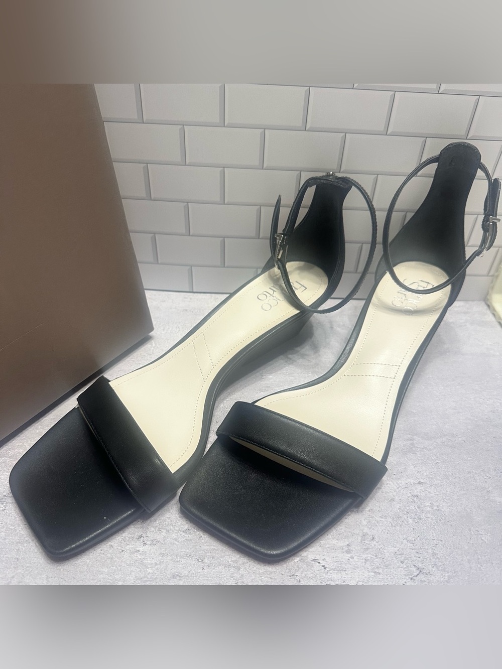 NWT Franco Sarto Sadie Wedge Sandal Size 11M